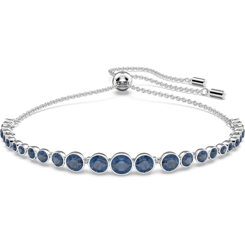 Women's Waterproof, Blue  Plated Jewelry Sets Trendy Thin Dainty Stackable